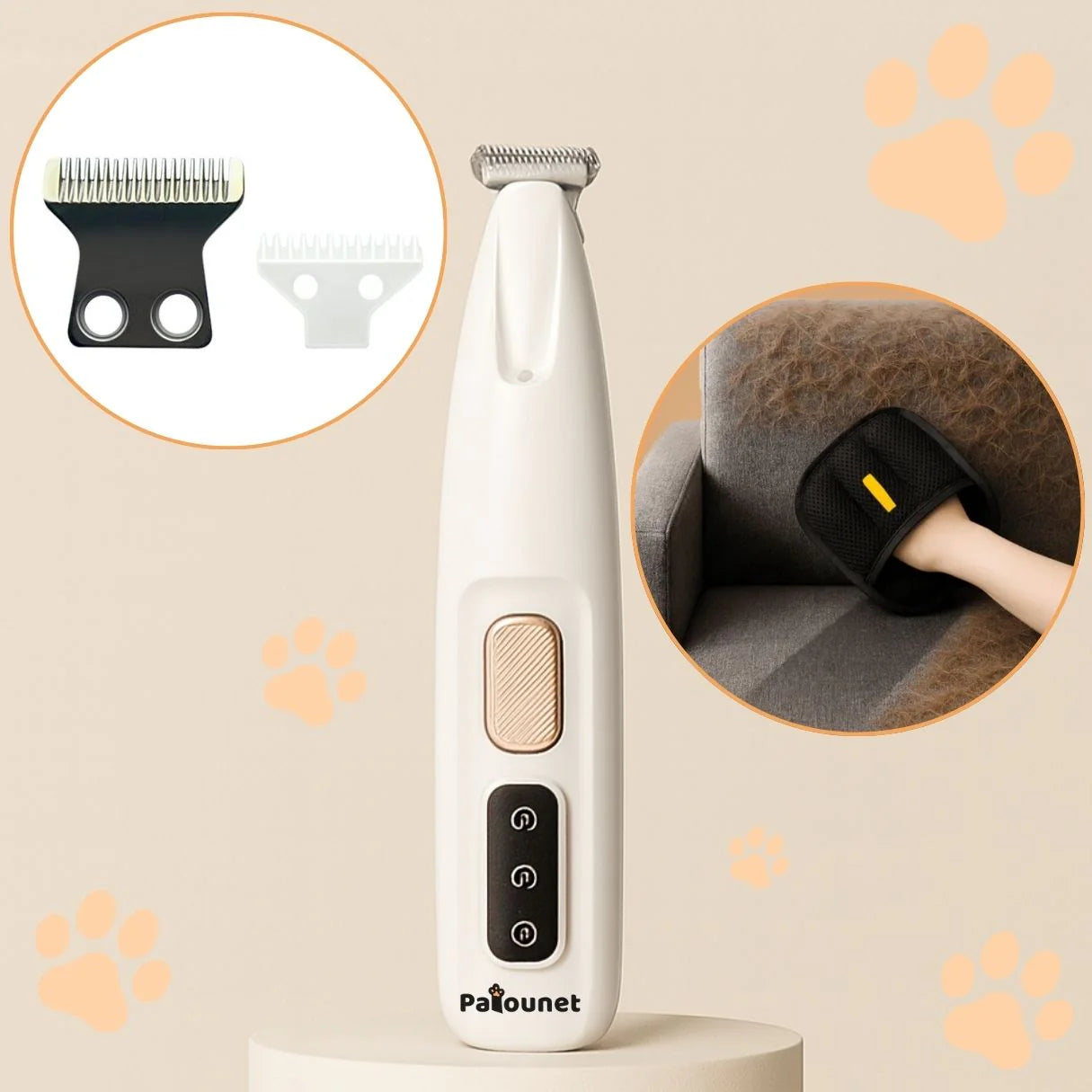 Patounet - Cortapelos de precisión para gatos