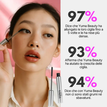 NuraBeauty| Iron  Přírodní prodlužující a vyživující řasenka.