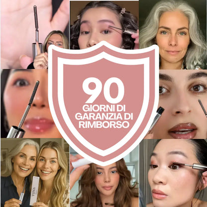 NuraBeauty| Přírodní prodlužující a vyživující řasenka Iron