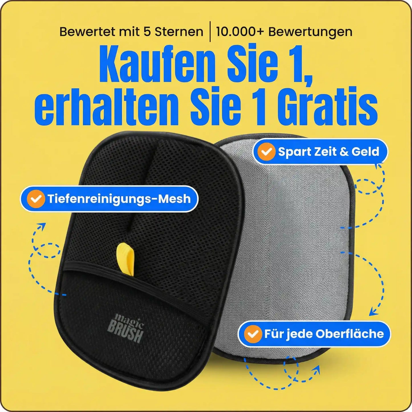 The Magic Brush - Hair-Free Furniture in One Simple Step