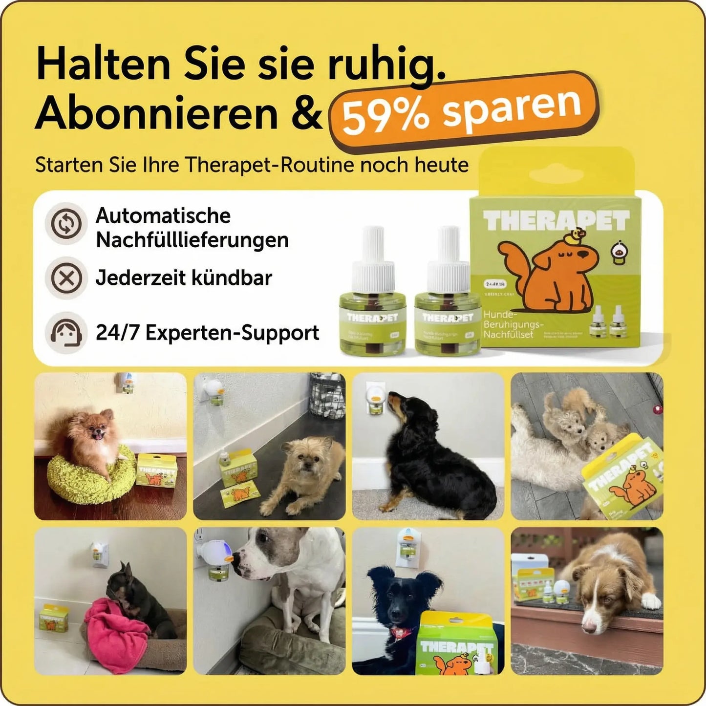 Dogs Calming Diffuser Kit