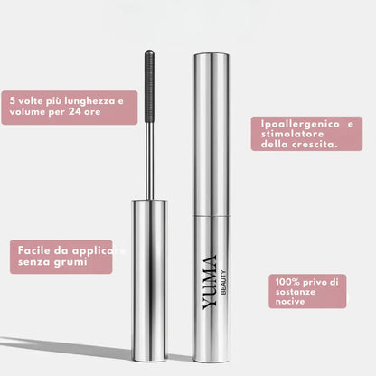 NuraBeauty| Přírodní prodlužující a vyživující řasenka Iron Eye.