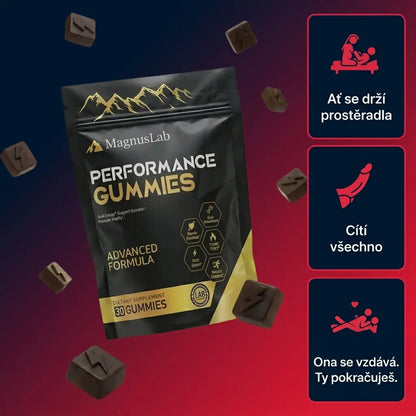 MagnusLab Shilajit Gummies – Podpora libida a touhy.