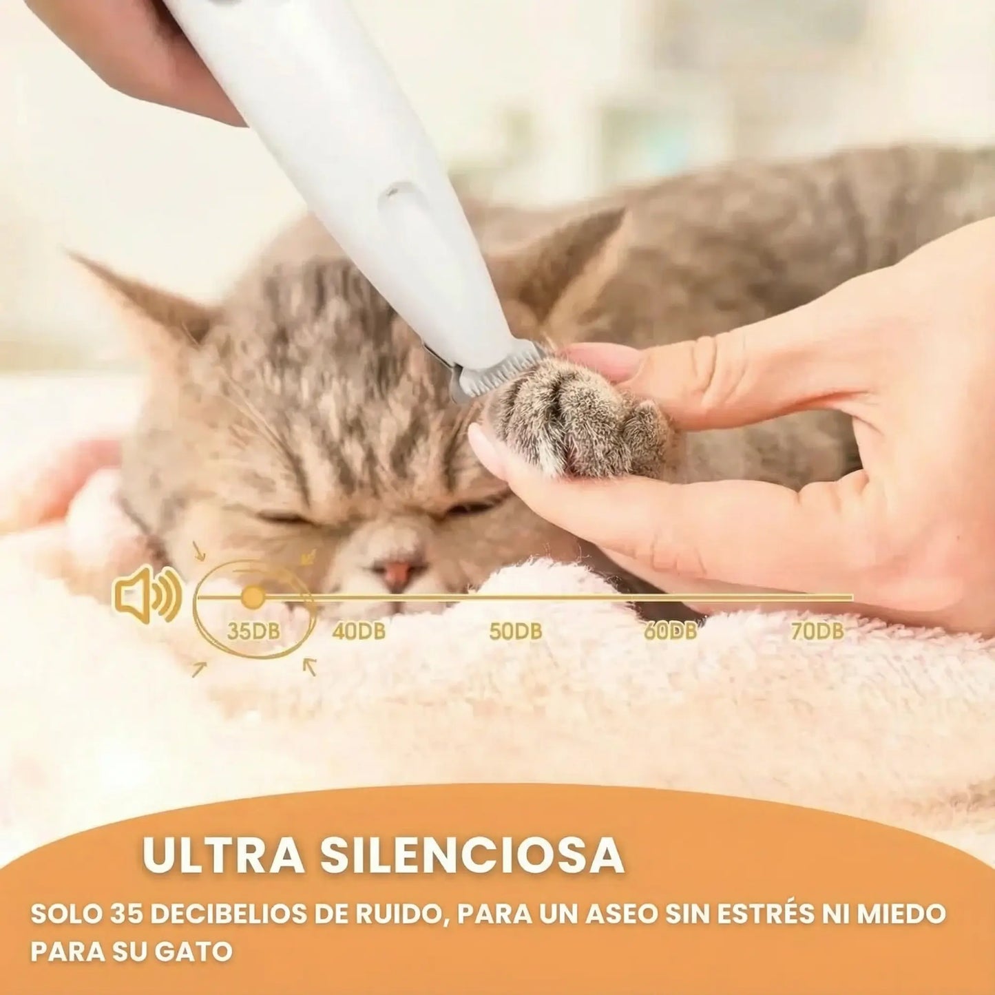 Patounet - Cortapelos de precisión para gatos
