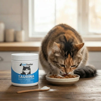 Detenga la deficiencia silenciosa antes de ver los síntomas con el suplemento de taurina KittySupps™