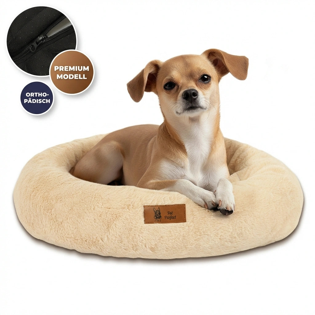 Ortopedický donut pelíšek Pet Perfect