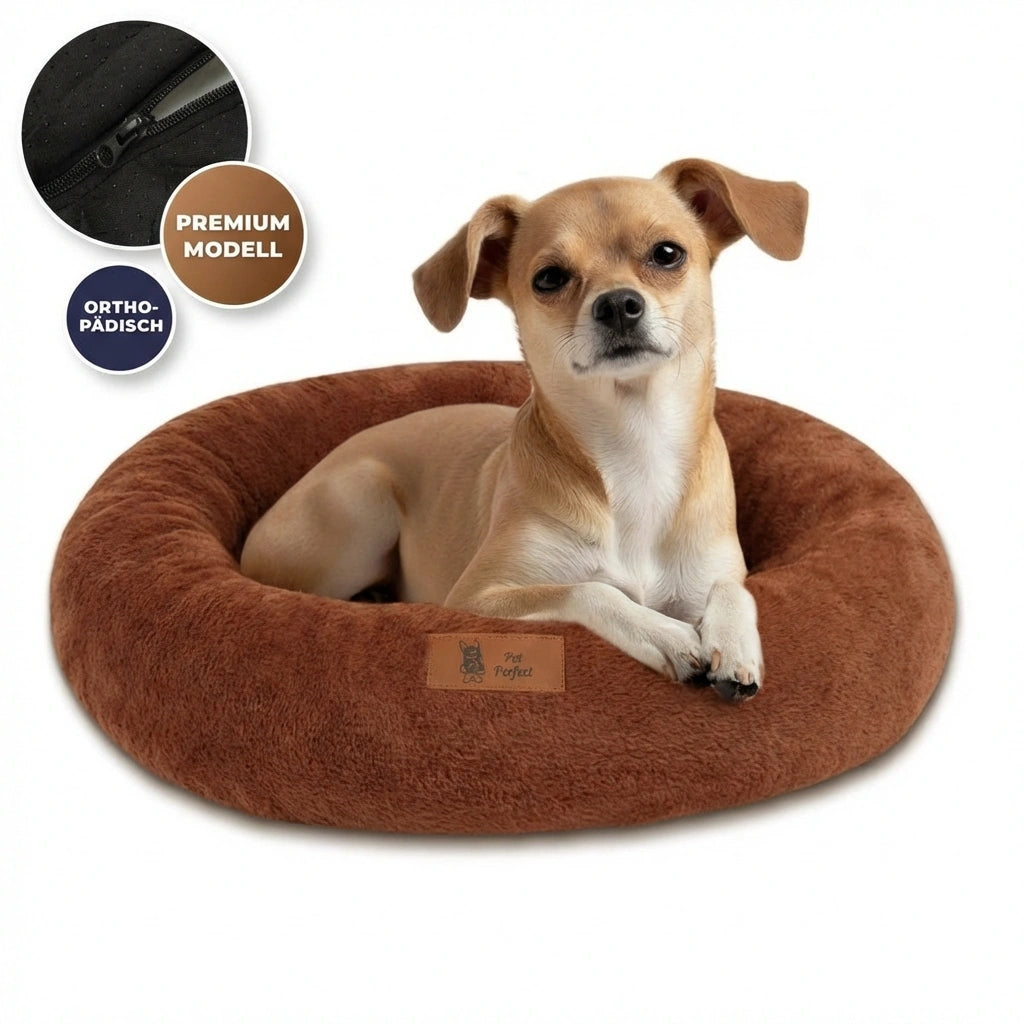 Ortopedický donut pelíšek Pet Perfect