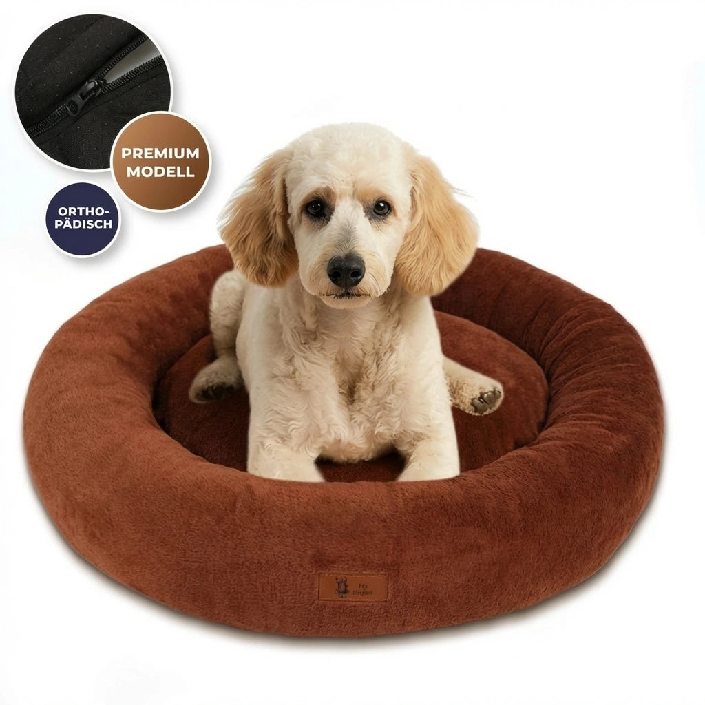 Ortopedický donut pelíšek Pet Perfect