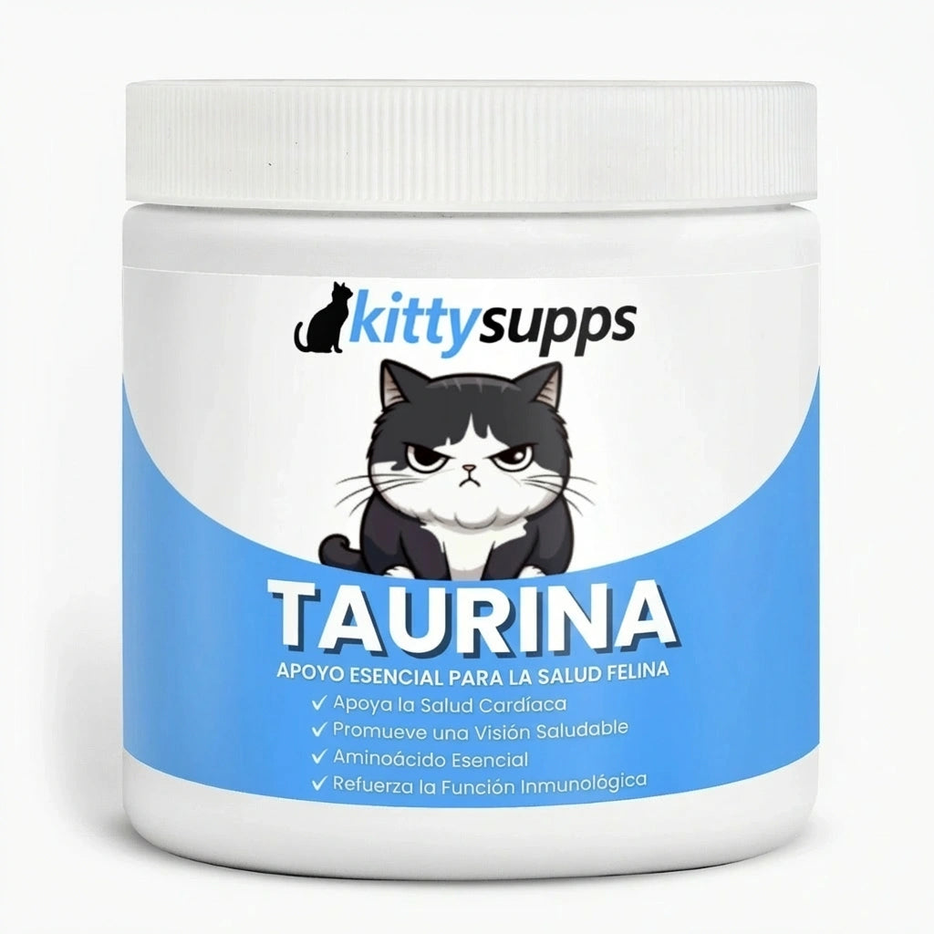 Detenga la deficiencia silenciosa antes de ver los síntomas con el suplemento de taurina KittySupps™